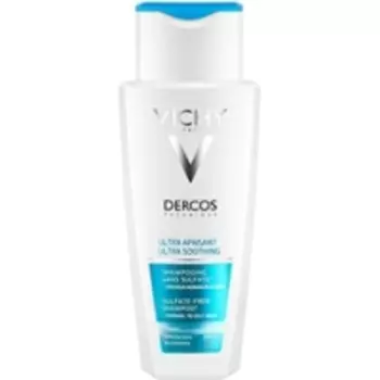 Vichy Dercos Shampooing - Шампунь успокаивающий для нормальных и жирных волос, 200 мл.