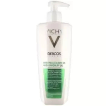 Vichy Dercos - Шампунь-уход против перхоти для жирной кожи головы, 390 мл