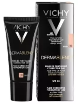Vichy Dermablend - Корректирующий тональный флюид, 30 тон, 30 мл