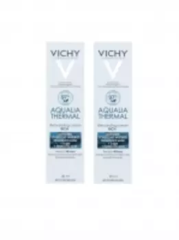 Vichy - Комплект: Аквалия Термаль Насыщенный крем для сухой и очень сухой кожи, 2 шт. по 30 мл, 1 шт