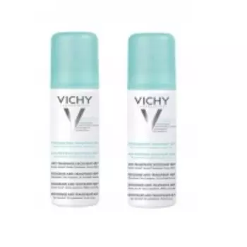 Vichy - Комплект: Дезодорант аэрозоль регулирующий избыточное потоотделение 24 часа,2 шт. по 125 мл, 1 шт