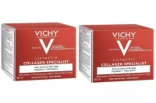 Vichy - Комплект: Лифтактив Коллаген дневной крем-уход , Специалист, 2 шт. по 50 мл, 1 шт