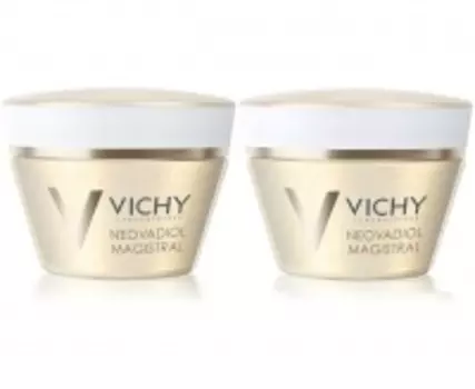 Vichy - Комплект: Неовадиол Мажистраль питательный бальзам, повышающий плотность кожи, 2 шт. по 50 мл, 1 шт