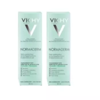 Vichy - Комплект: Нормадерм Корректирующий уход против несовершенств, 2 шт. по 50 мл, 1 шт