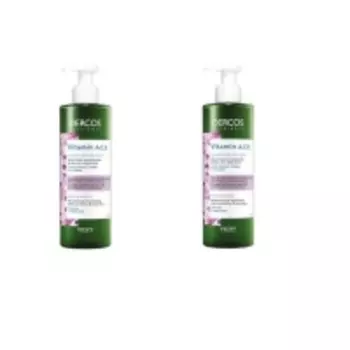 Vichy - Комплект: Vitamin Шампунь для блеска волос Dercos Nutrients, 2 шт. по 250 мл, 1 шт