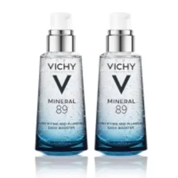 Vichy Mineral 89 - Гель-сыворотка ежедневный для лица, 2х50 мл