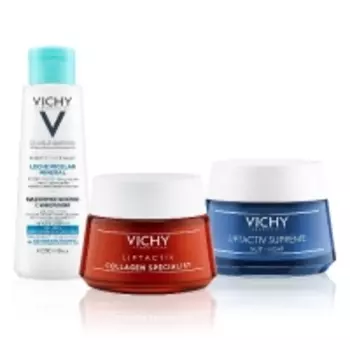 Vichy - Набор: LIFTACTIV очищение для сухой кожи, 1 шт
