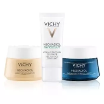 Vichy - Набор: NEOVADIOL уход для лица и шеи с нормальной и комбинированной кожей в период менопаузы, 1 шт