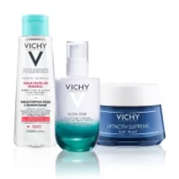 Vichy - Набор: SLOW AGE очищение для нормальной и комбинированной кожи с первыми признаками старения, 1 шт