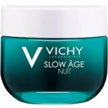 Vichy Slow Age - Восстанавливающий ночной крем и маска для интенсивной оксигенации кожи, 50 мл