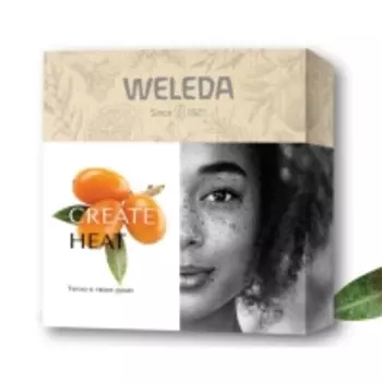 Weleda Подарочный набор “Create Heat": Облепиховое тонизирующее молочко для тела 200 мл + Облепиховый тонизирующий гель для душа 200 мл + Облепиховое питательное масло для тела 10 мл