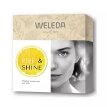 Weleda Подарочный набор “RIise &amp; Shine”: Цитрусовый освежающий гель для душа 200 мл + Облепиховый питательный крем для рук 50 мл + Цитрусовое освежающее масло для тела 10 мл