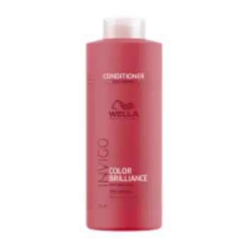 Wella Invigo Brilliance Line - Бальзам для окрашенных нормальных и тонких волос 1000 мл