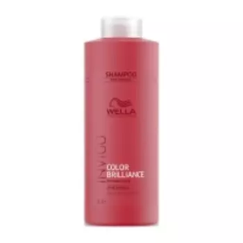 Wella Invigo Brilliance Line - Шампунь для окрашенных нормальных и тонких волос 1000 мл
