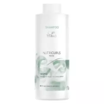 Wella Professionals Nutricurls Shampoo for Waves - No Sulfates Added - Бессульфатный шампунь для вьющихся волос, 1000 мл