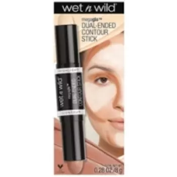 Wet-n-Wild Megaglo Dual-Ended Contour Stick Light-Medium - Карандаш-стик для контуринга, тон E7511, 4 мл