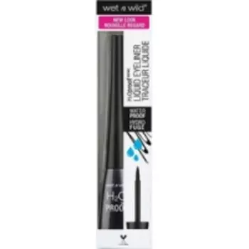 Wet-n-Wild Megaliner Liquid Eyeliner Traceur Liquide H20 Water Proof Black Noir - Подводка для глаз, тон E879, 3,5 мл