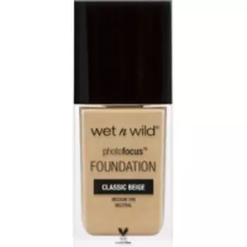 Wet-n-Wild Photo Focus Foundation Classic Beige - Тональная основа, тон E371c, 30 мл