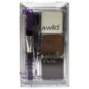 Wet-n-Wild Ultimate Brow Kit ash brown - Набор для бровей, тон E963