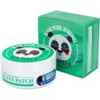 Whitecospharm White Organia Panda Eye Patch - Патчи гидрогелевые для кожи вокруг глаз с золотом и коллагеном, 60 шт