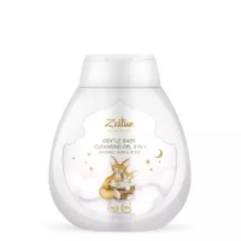 Zeitun - Нежный детский гель 3 в 1 для купания, очищения волос и тела, 250 мл