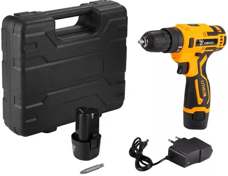 Аккумуляторная дрель-шуруповерт Deko