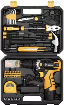 Аккумуляторная дрель-шуруповерт Deko