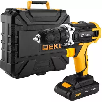 Аккумуляторная дрель-шуруповерт Deko