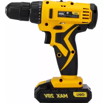 Аккумуляторная дрель-шуруповерт Deli