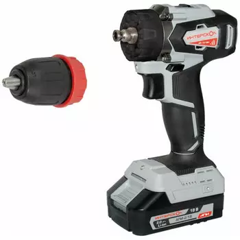 Аккумуляторная дрель-шуруповерт Интерскол