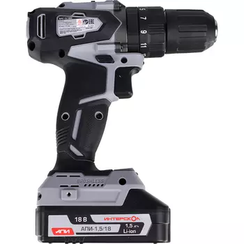 Аккумуляторная дрель-шуруповерт Интерскол