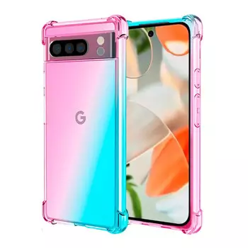 для Pixel 9 Pro Krieger Mix 1.5мм противоударный Розово-зеленый