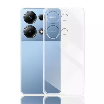для Xiaomi Poco M6 5G противоударный Прозрачный