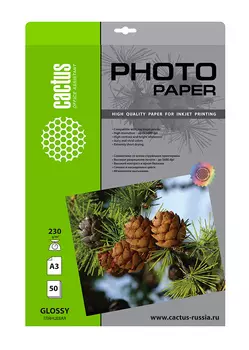 Фотобумага Cactus