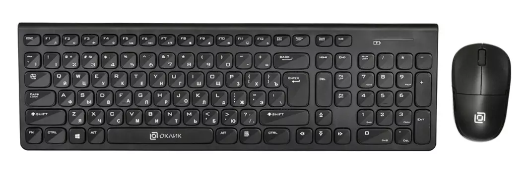 Клавиатура и мышь Oklick