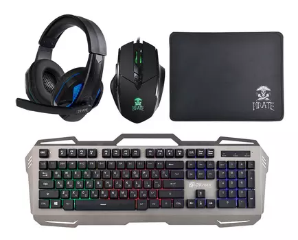 Наушники с микрофоном Oklick