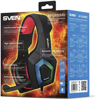 Наушники с микрофоном Sven