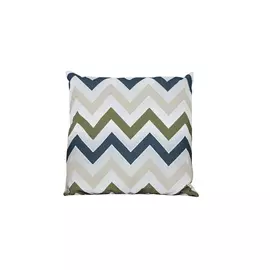 Райтон Подушка Райтон декоративная Lagom Зигзаг (Синий + бежевый + олива) 40x40