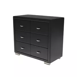 Тумба Орматек Комод OrmaSoft 2/6 (Черный) 92x48