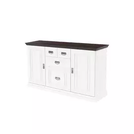 Тумба Райтон-Natura Комод Olivia (Белая эмаль + Венге матовый) 1544x456