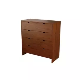 Тумба Райтон-Natura Комод Веста-R (Красно-коричневый) 90x40