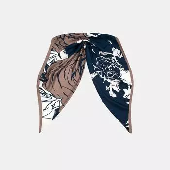 170313P-22987-04 Палантин женский Ralf Ringer 100%полиэстер,90х90,синий