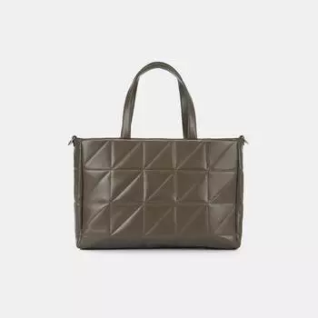 АУГС339200 Сумка женская исккуств.кожа ,350х100х230,бежевая