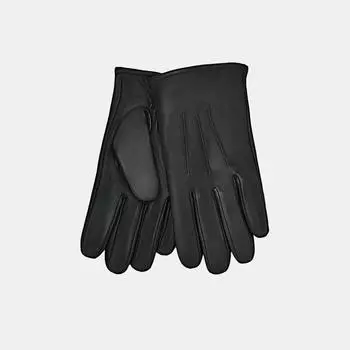 АУГП107100 Перчатки мужские,Ralf Ringer натуральная кожа,черные