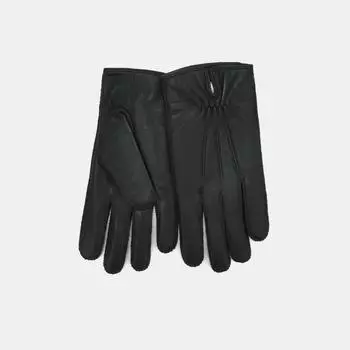 АУГП107900 Перчатки мужские Ralf Ringer, натуральная кожа,черные