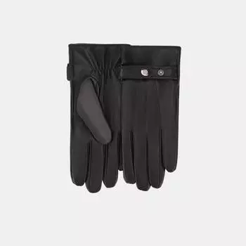 АУГП115600 Перчатки мужские,Ralf Ringer,н атуральная кожа,черные