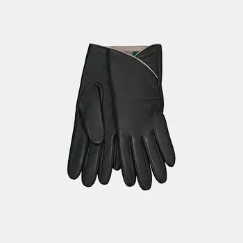 АУГП108100 Перчатки женские Ralf Ringer, натуральная кожа,черные