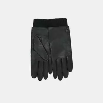 АУГП108200 Перчатки женские Ralf Ringer, натуральная кожа,черные