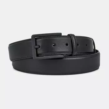 150413P-22285-01 Ремень мужской Ralf Ringer,нат ур.кожа,125х3,4см,черный