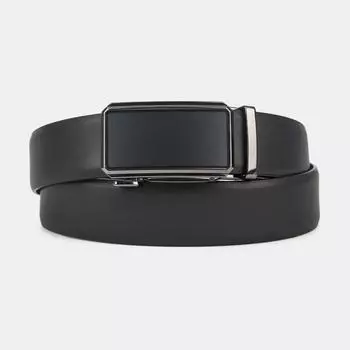 152313P-22425-01 Ремень мужской Ralf Ringer,нат ур.кожа,130х3,4см,черный